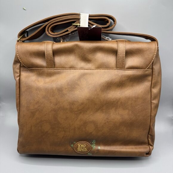 Her Universe The Lord Of The Rings One Ring Leaves Messenger Bag NEW - Picture 2 of 8